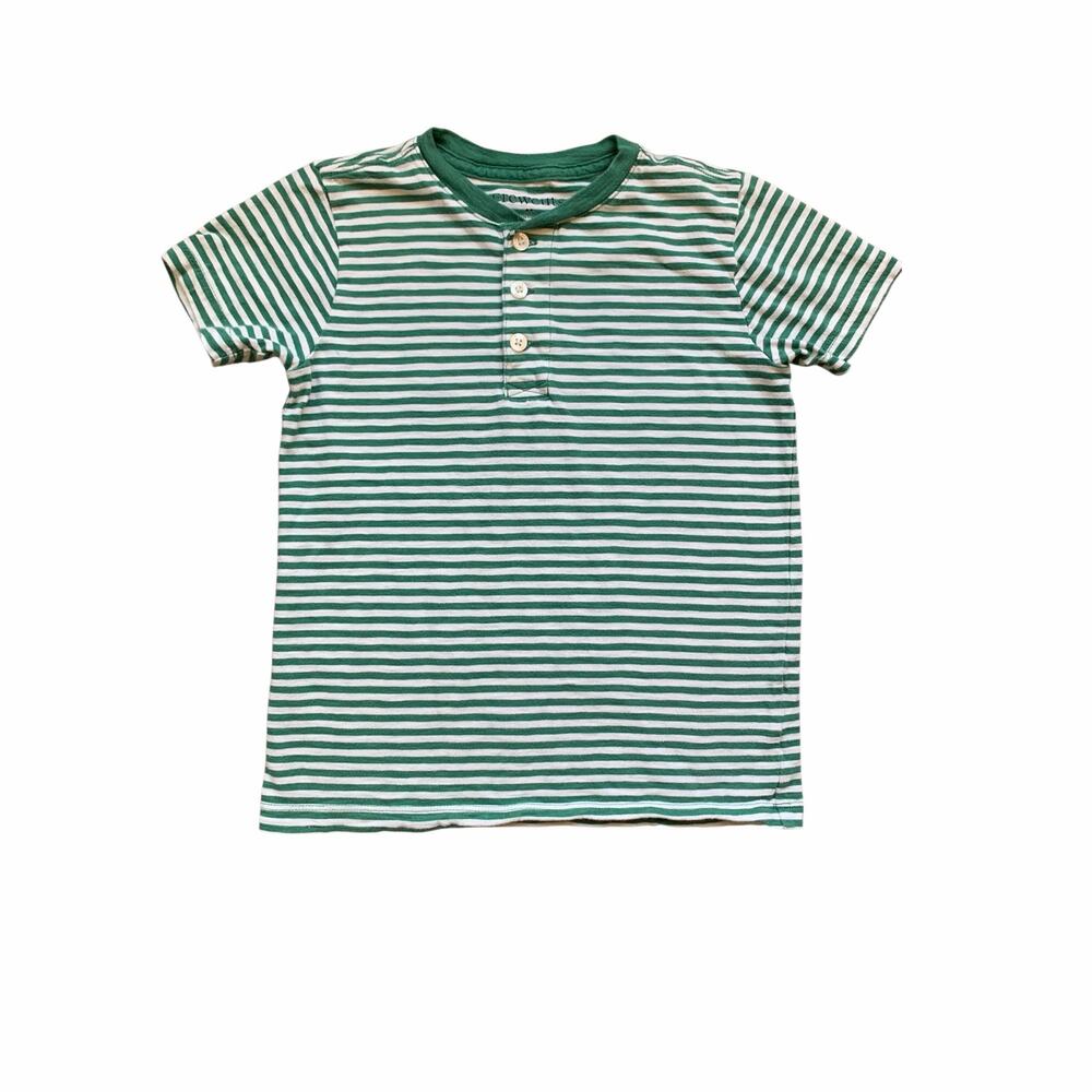 Crewcuts Striped Henley Tee 6/7